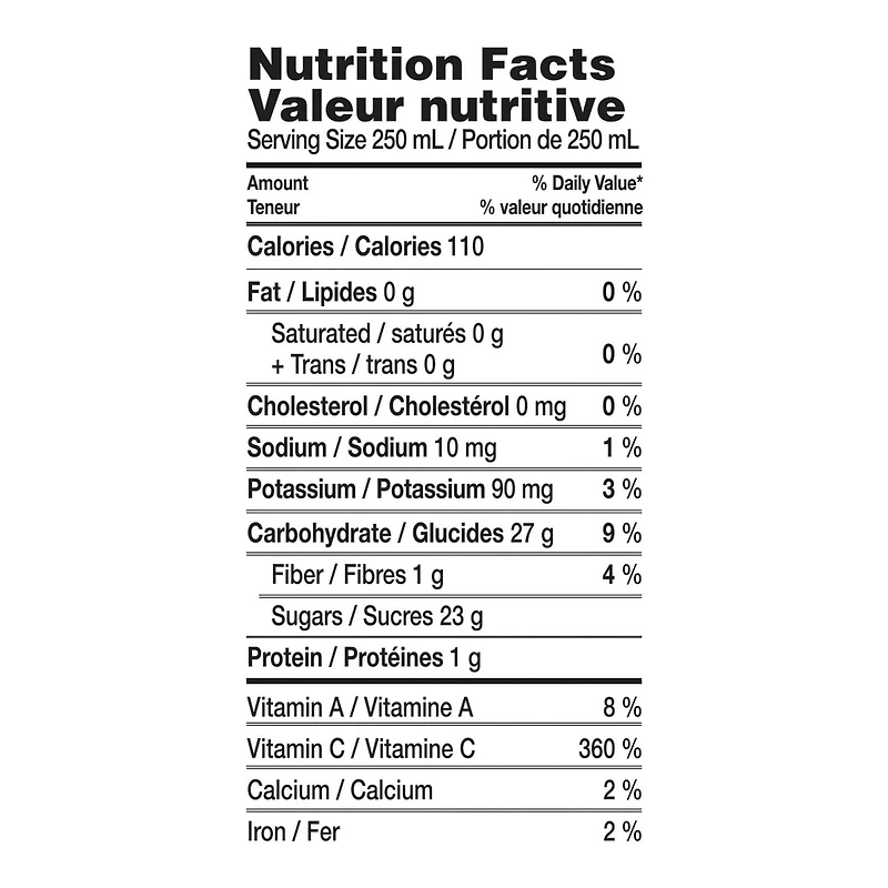 Frappé aux jus de fruits à 100 % C-Boost Bolthouse Farms 1,54 mL