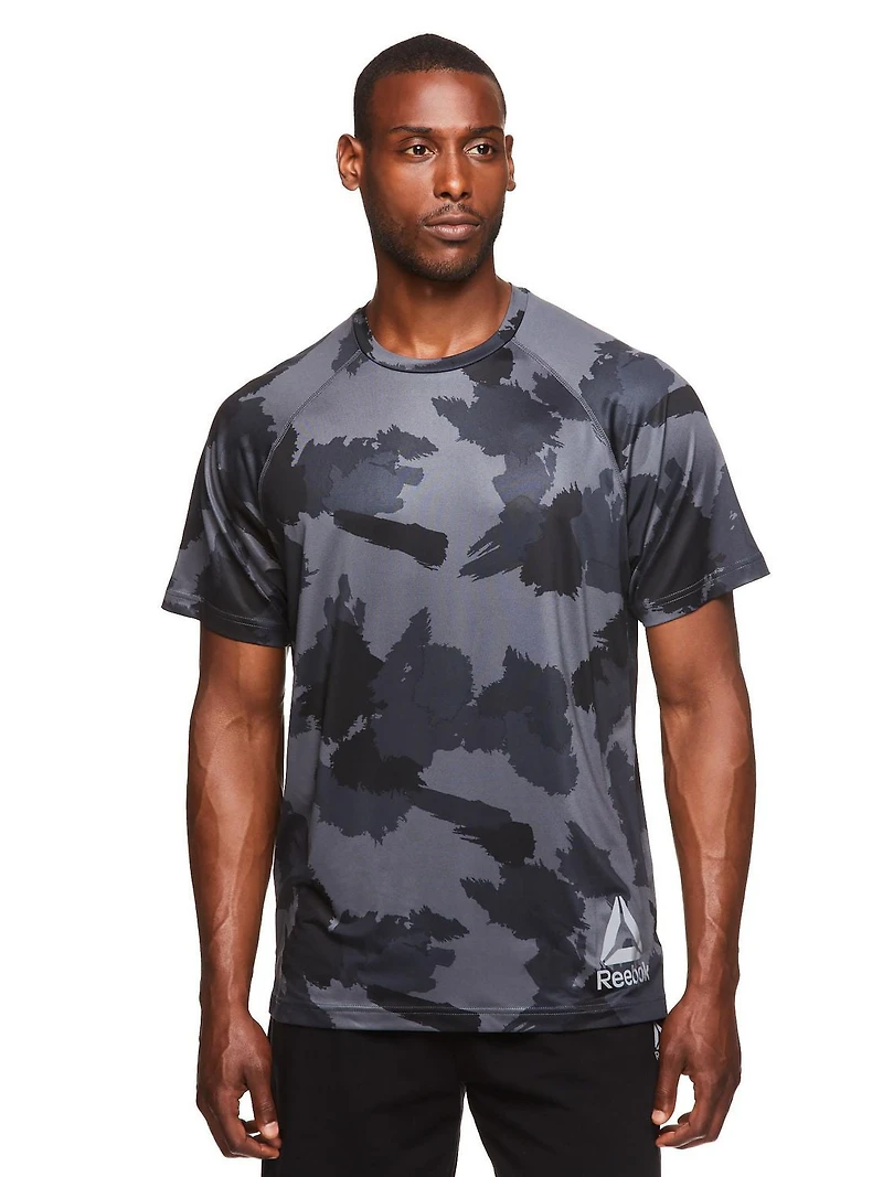 Reebok Men's Duration Short Sleeve Performance Training Tee