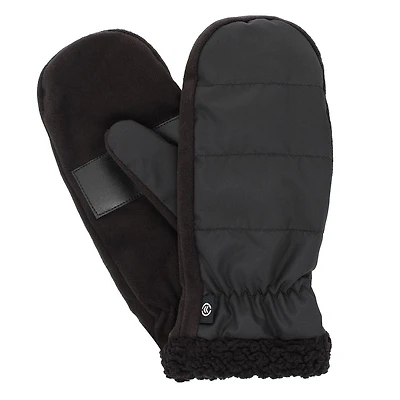 ISOfit by isotoner® IS023 Mitaines en nylon pour femmes avec écran tactile smarTouch avec SLEEKHEAT™ et SmartDRI™