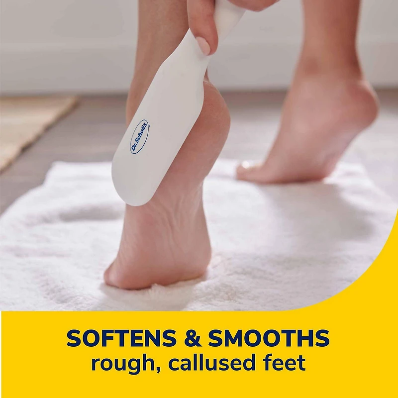 Dr. Scholl's Hard Skin Remover Nano Glass Foot File, One Size, 1 Filer