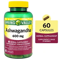 Spring Valley Ashwagandha Extract 600mg, Unisex