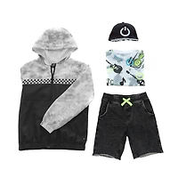 Veste Power Mini Pop Kids Checker pour Garçon