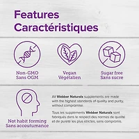 webber naturals Mélatonine 5 mg Extra-fort