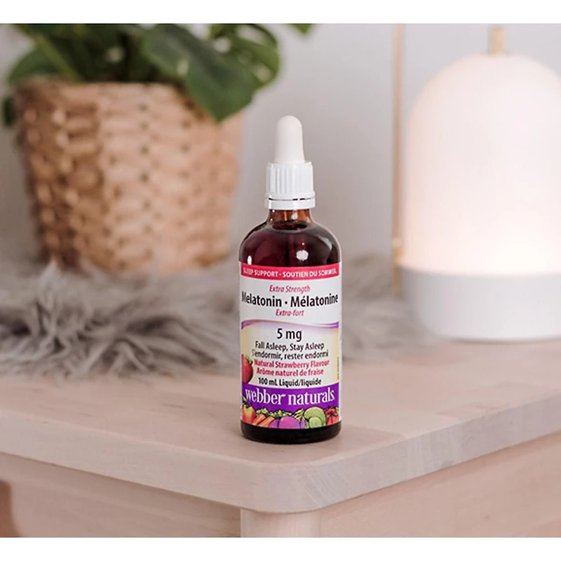 webber naturals Mélatonine 5 mg Extra-fort