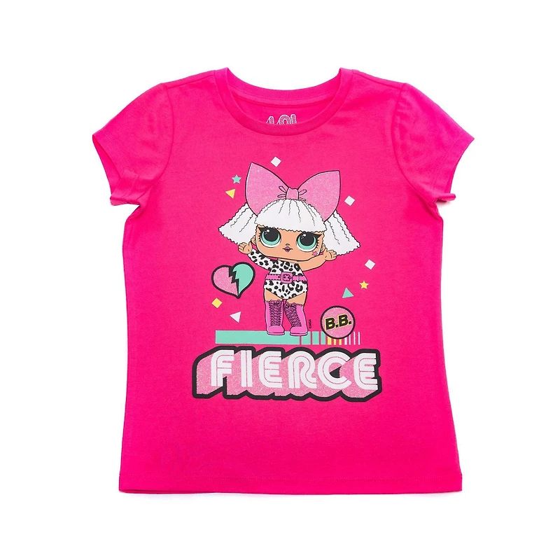 Filles L.O.L SURPRISE ! T-shirt à manches courtes féroce