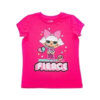 Filles L.O.L SURPRISE ! T-shirt à manches courtes féroce