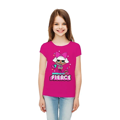 Filles L.O.L SURPRISE ! T-shirt à manches courtes féroce