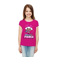 Filles L.O.L SURPRISE ! T-shirt à manches courtes féroce
