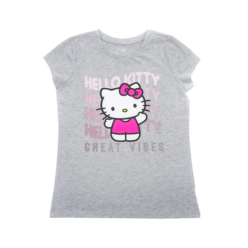 Girls Hello Kitty Short Sleeve T-Shirt