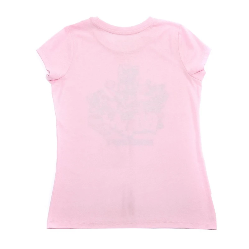 Girls Minecraft Heart Goes Boom Short Sleeve T-Shirt