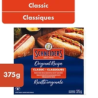 Saucisses fumées classiques Schneiders 375 g