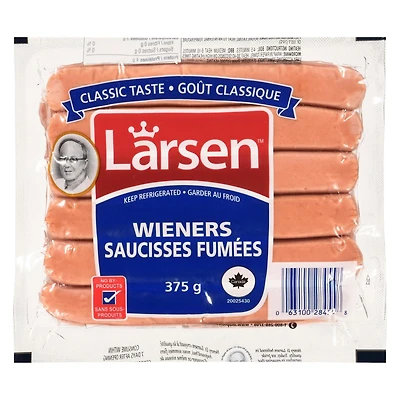 Larsen Classic Wieners, 375 g