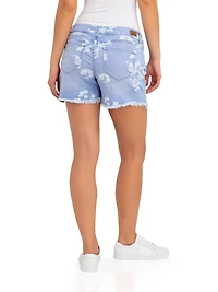 Jordache Women's Boyfriend Short with Fray