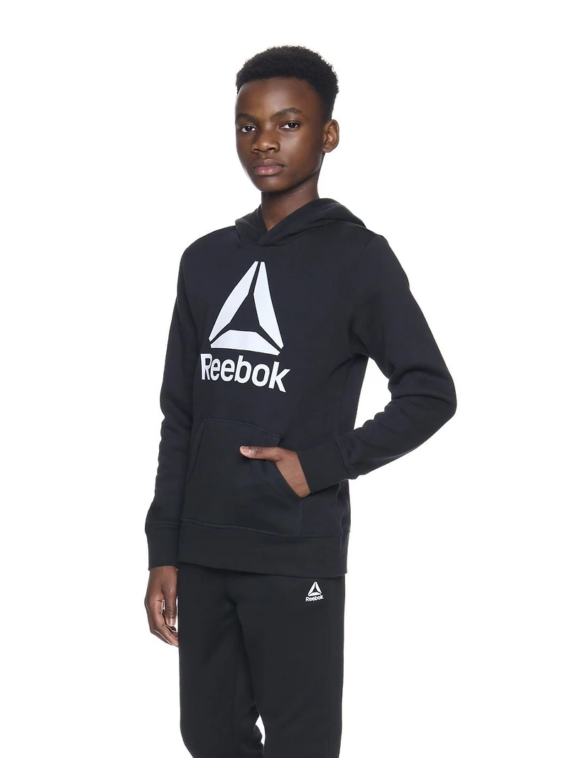 Sweat à capuche en polaire Delta de Reebok pour garçon