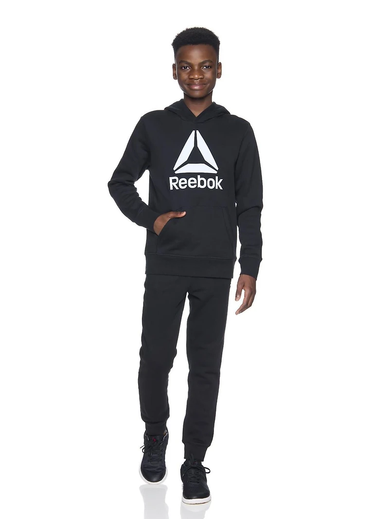 Reebok Boys Delta Fleece Hoodie