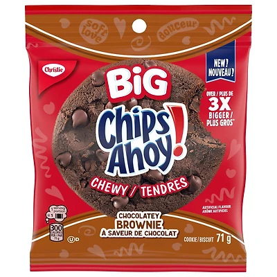 Biscuits au chocolat Big Chewy Brownie de CHIPS AHOY!