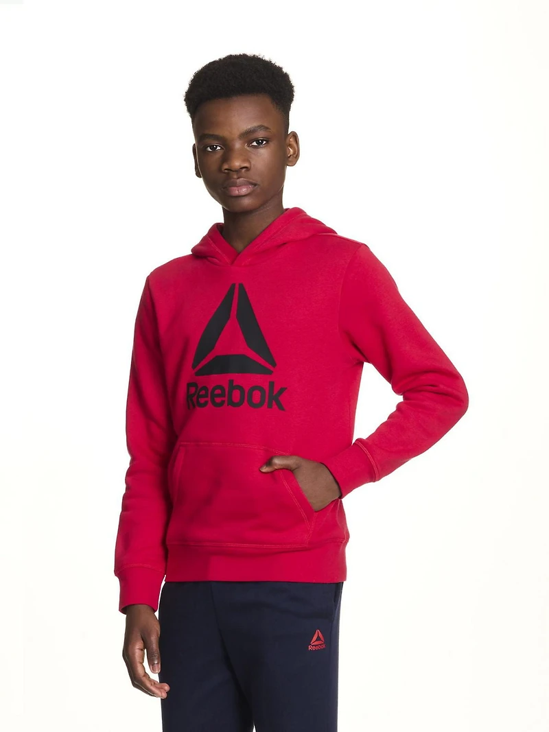 Reebok Boys Delta Fleece Hoodie
