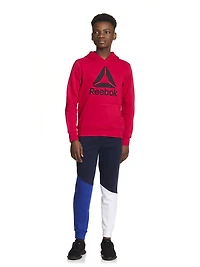 Reebok Boys Delta Fleece Hoodie