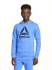 Sweat à capuche en polaire Delta de Reebok pour garçon Tailles 4-18
