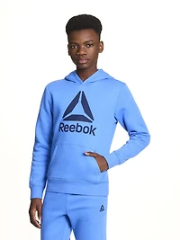 Sweat à capuche en polaire Delta de Reebok pour garçon Tailles 4-18
