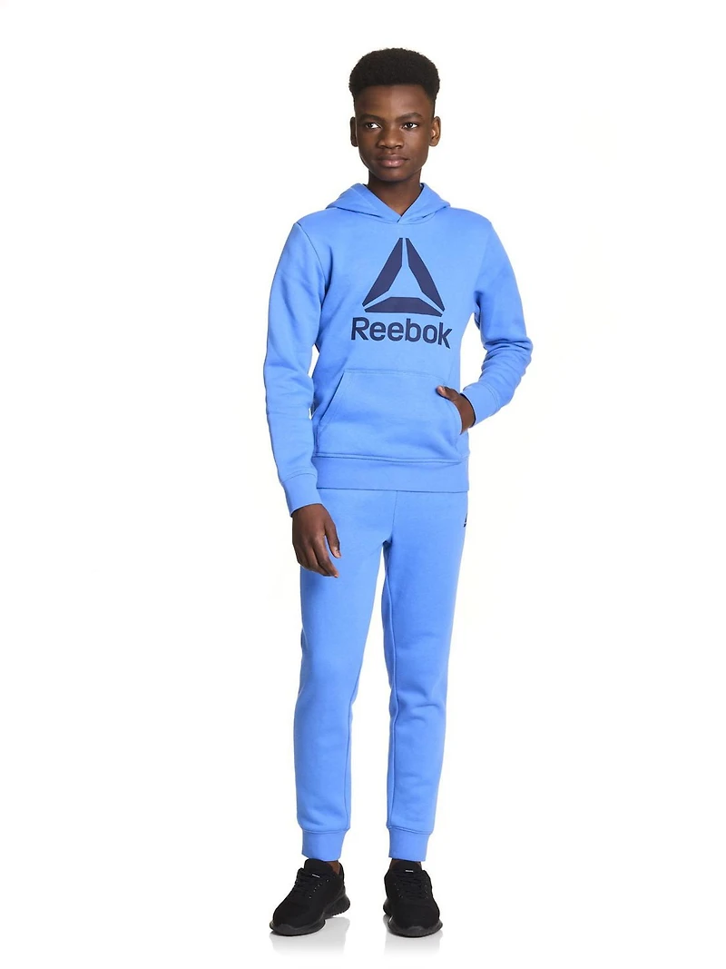 Reebok Boys Delta Fleece Hoodie, Sizes 4-18