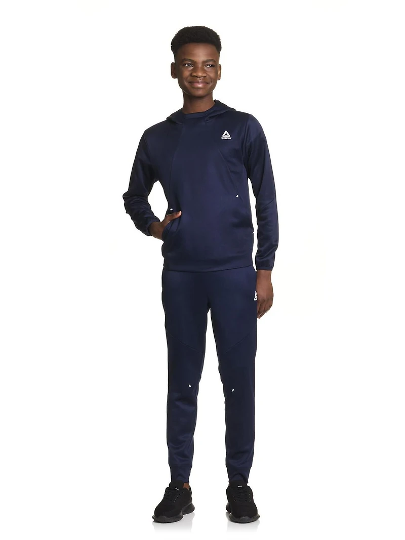 Reebok Sweat à capuchon Momentum avec poches pour garçon