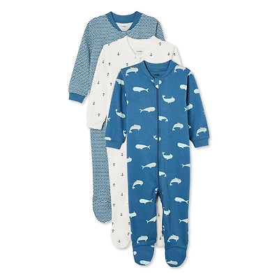 George Baby Boys' Sleeper 3-Pack