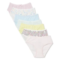 Lot de 7 petites culottes George pour petites filles Tailles 2T/3T-4T
