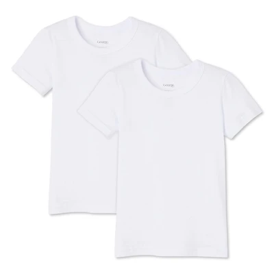 George Toddler Boys' Cotton Tee 2-Pack, Sizes 2T/3T-4T