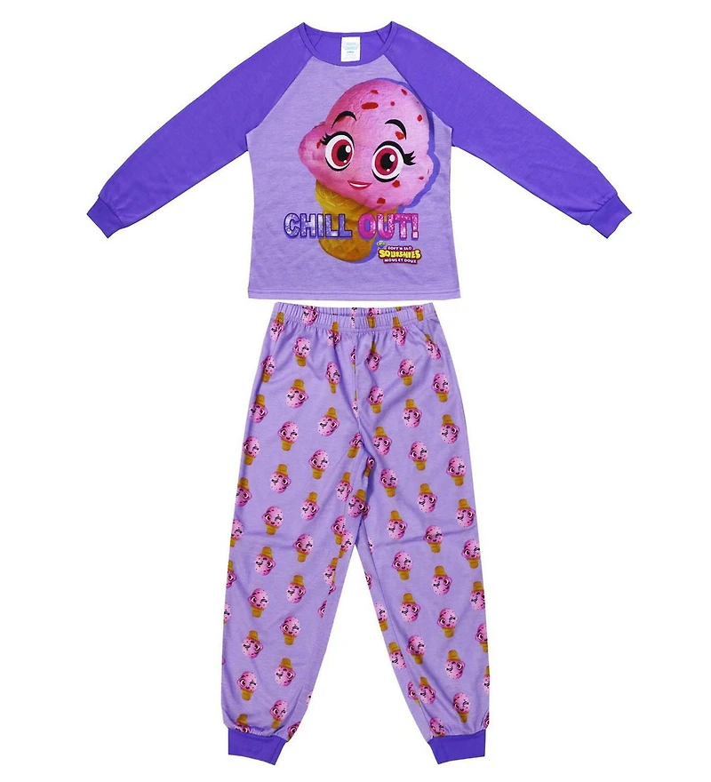 Soft N Slo Squishies two piece pyjama set for girls