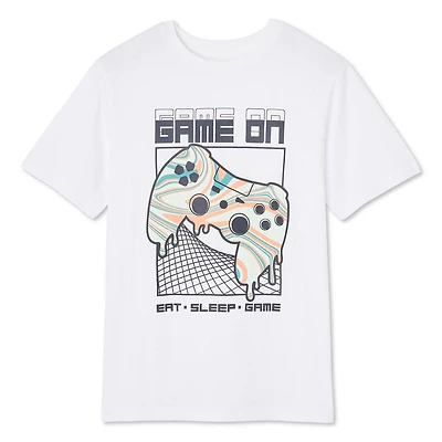 T-shirt à manches courtes George pour garçons Tailles TP–TG