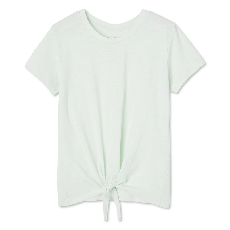 T-shirt noué à l’avant George pour filles