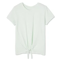 T-shirt noué à l’avant George pour filles