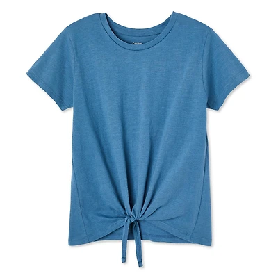 T-shirt noué à l’avant George pour filles