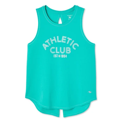 Athletic Works Girls' Split Back Tank
