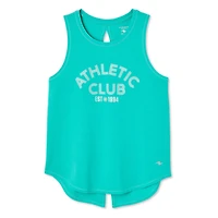 Athletic Works Girls' Split Back Tank