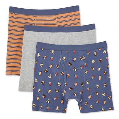 Lot de 3 caleçons boxeurs George pour garçons
