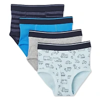 George Toddler Boys' Briefs 4-Pack, Sizes 2T/3T-4T