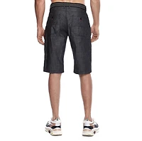 Capri cargo avec ceinture Dark Black pour hommes