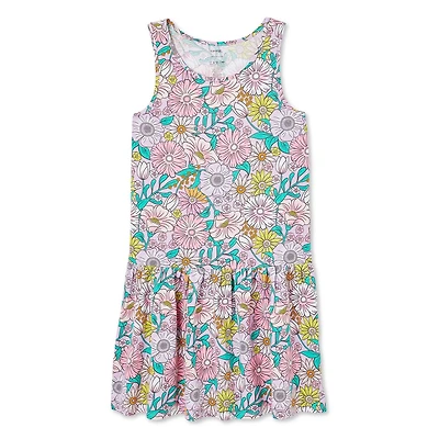 Robe sans manches à ceinture montée basse George pour filles Tailles TP–TG