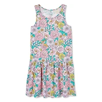 Robe sans manches à ceinture montée basse George pour filles Tailles TP–TG