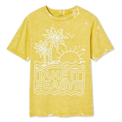 T-shirt délavé George pour garçons
