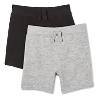 George Baby Boys' French Terry Short 2-Pack
