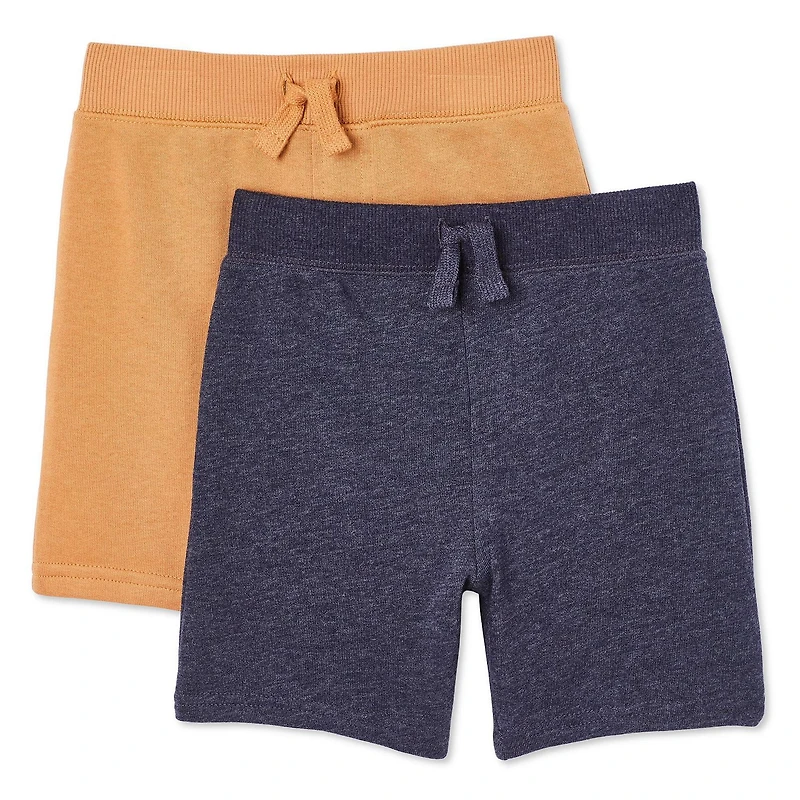 Lot de 2 shorts en tissu éponge bouclé George pour petits garçons
