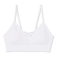 No Boundaries Women's Strappy Cami Bra, Sizes S-XXL