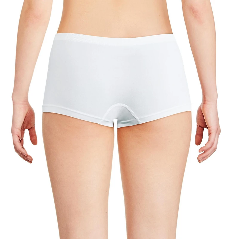 Lot de 2 culottes garçonnes sans coutures No Boundaries pour femmes Tailles P-TTG