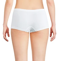 Lot de 2 culottes garçonnes sans coutures No Boundaries pour femmes Tailles P-TTG