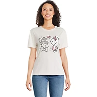 Hello Kitty Women's Boyfriend Crew Neckline Tee