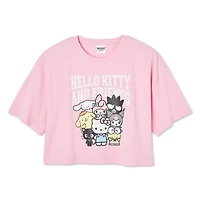 Hello Kitty and Friends Women's Cropped Tee