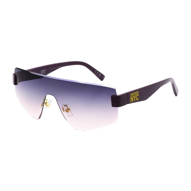 Madden NYC Rimless Shield Sunglasses